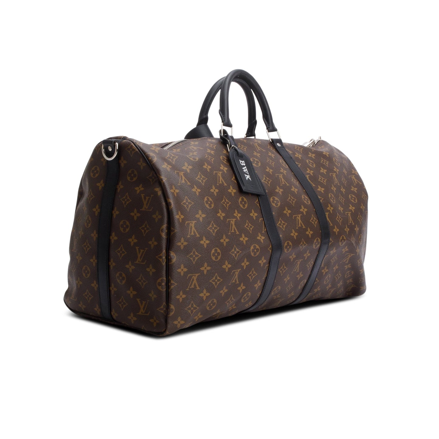 Louis Vuitton Monogram Macassar Keepall Bandouliere 55
