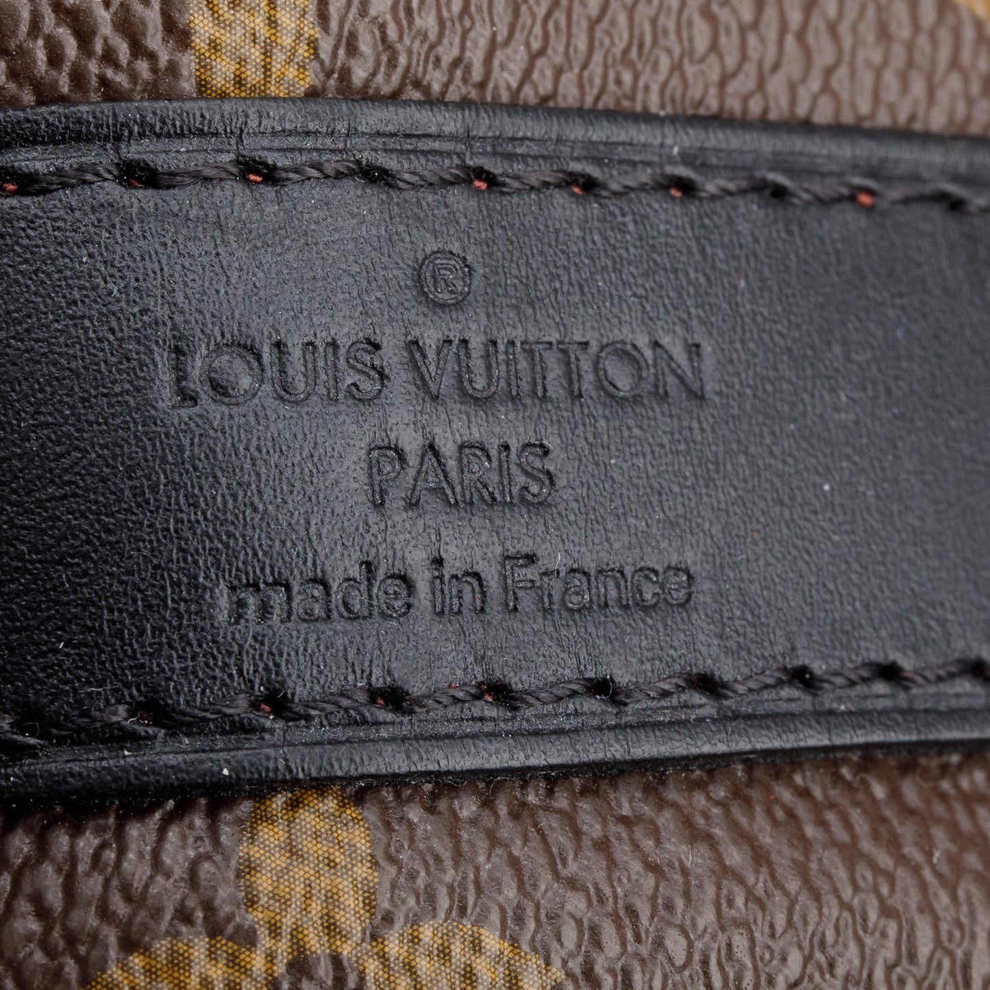 Louis Vuitton Monogram Macassar Keepall Bandouliere 55