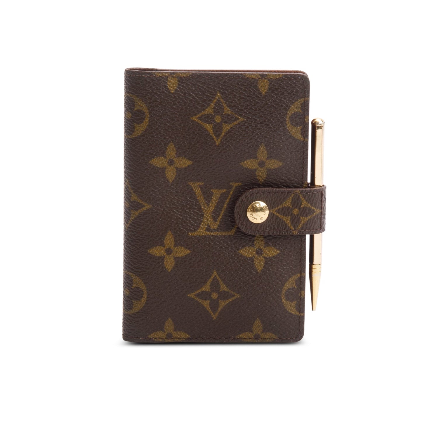 Louis Vuitton Monogram Mini Agenda Cover with Pen