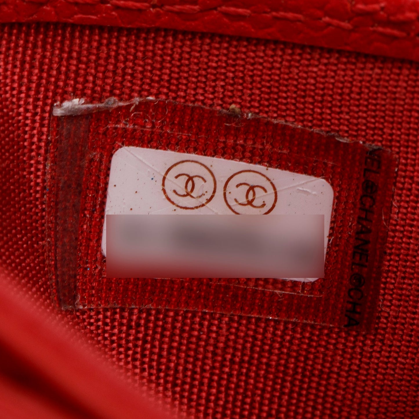 Chanel 2021 Red Caviar Leather Classic Card Holder
