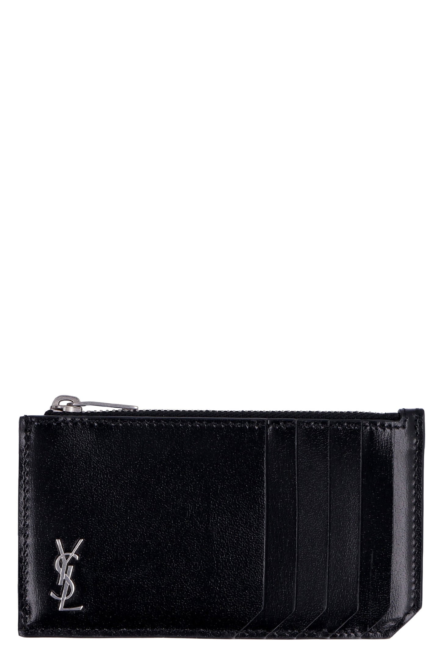 Luxury Saint Laurent Trending 2025 Men's Leather Wallet in Black | Size UNICA | 6298991JB0E
