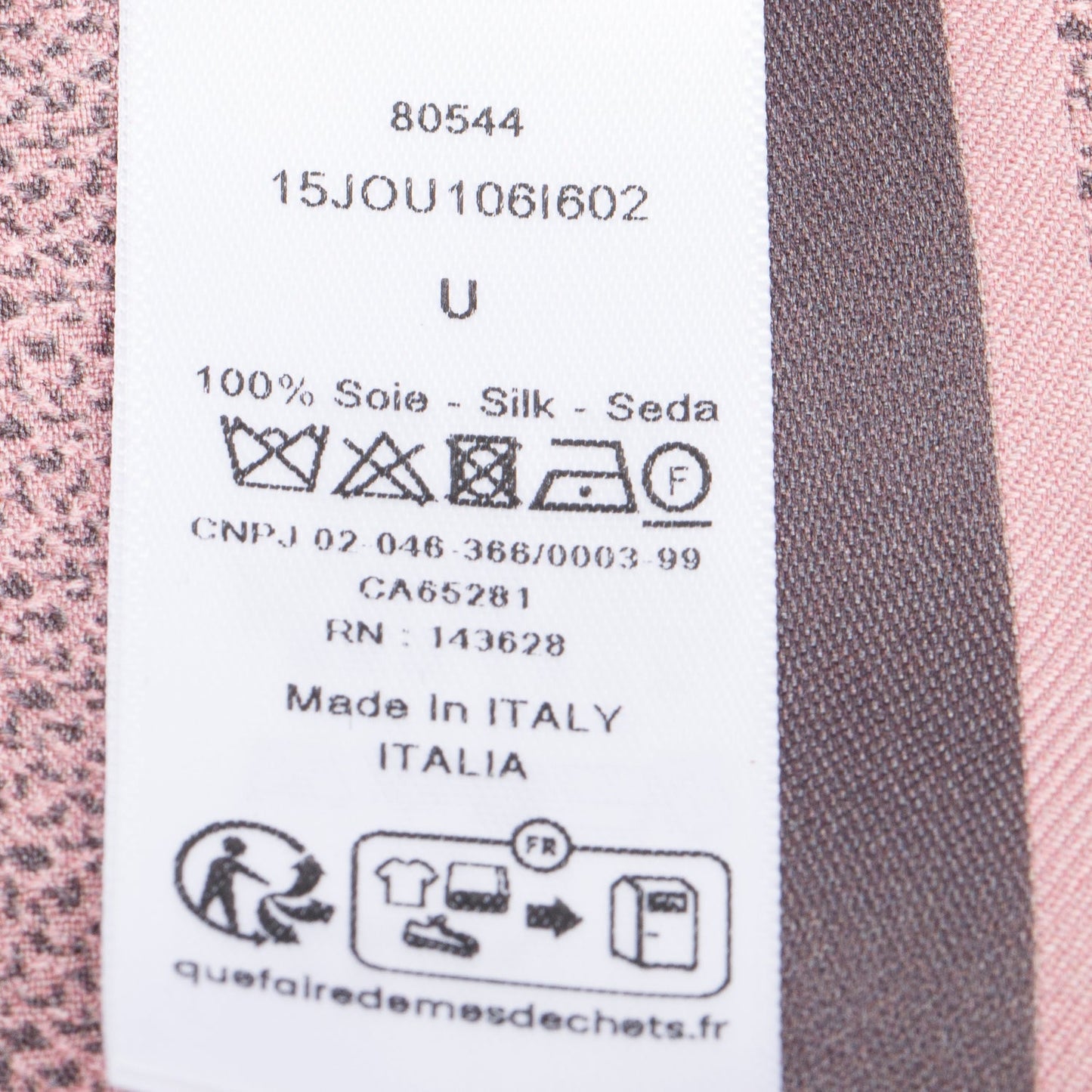 Christian Dior Pink Toile de Jouy Sauvage Mitzah Scarf