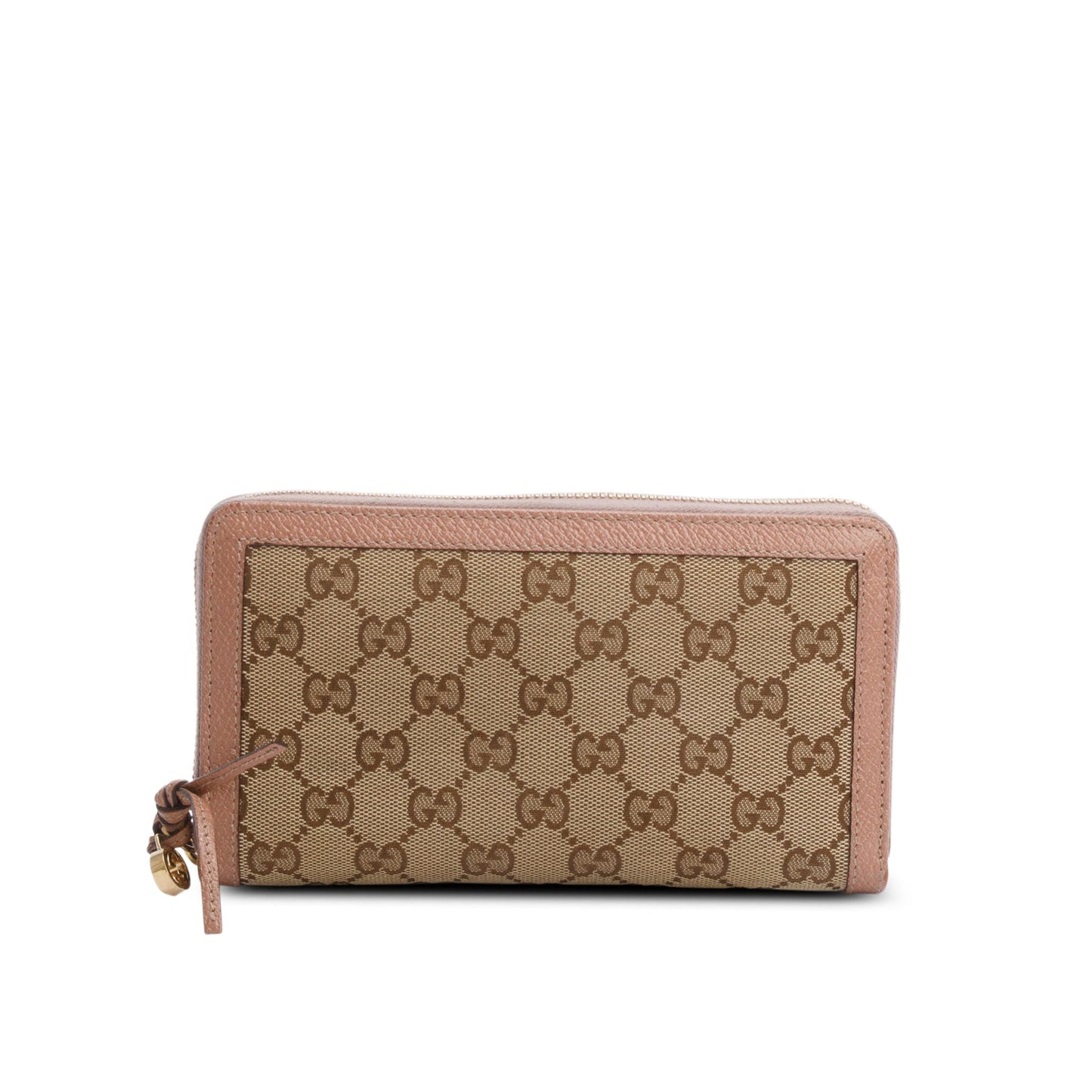 Gucci Monogram Bree Zip Around Wallet
