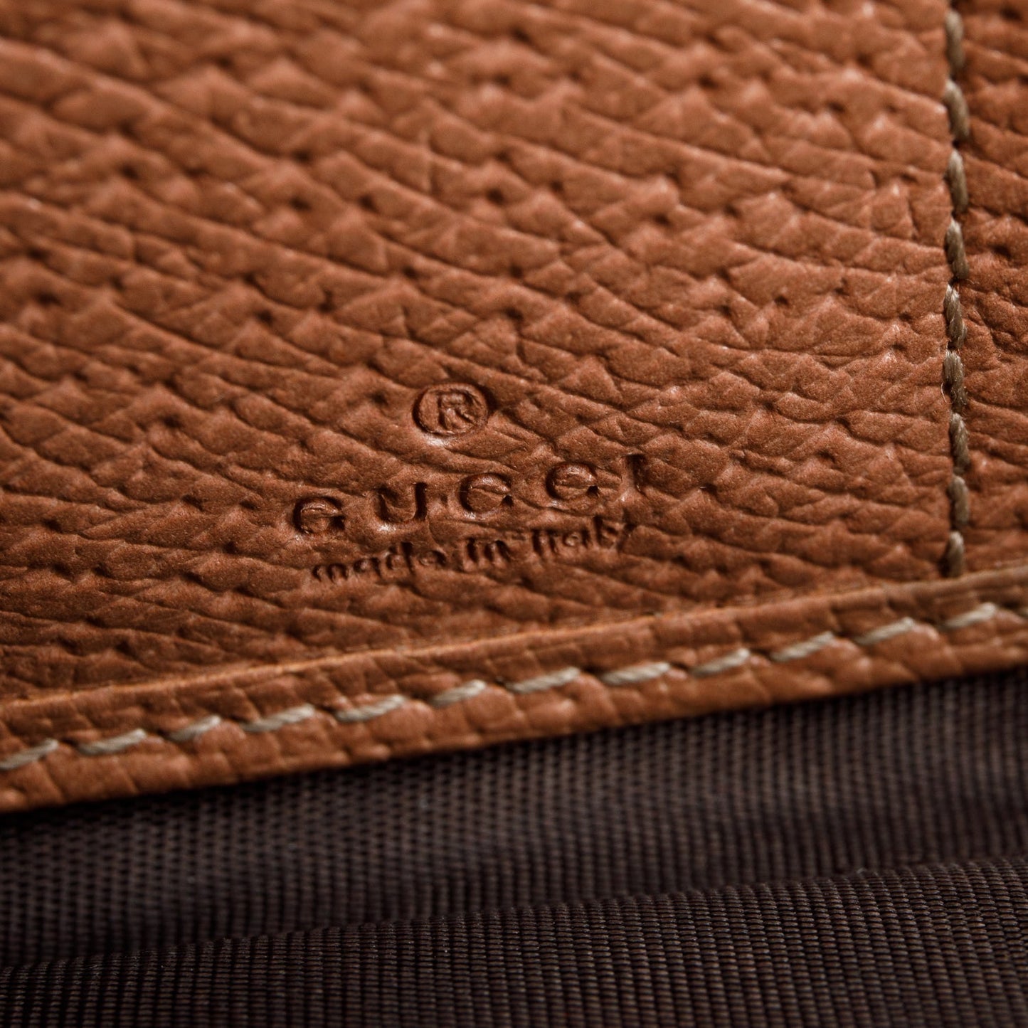 Gucci Monogram Bree Zip Around Wallet