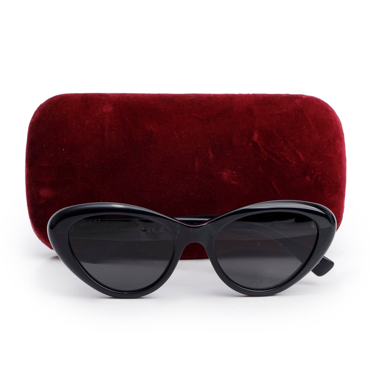 Gucci GG1170S Black Acetate Cat Eye Sunglasses