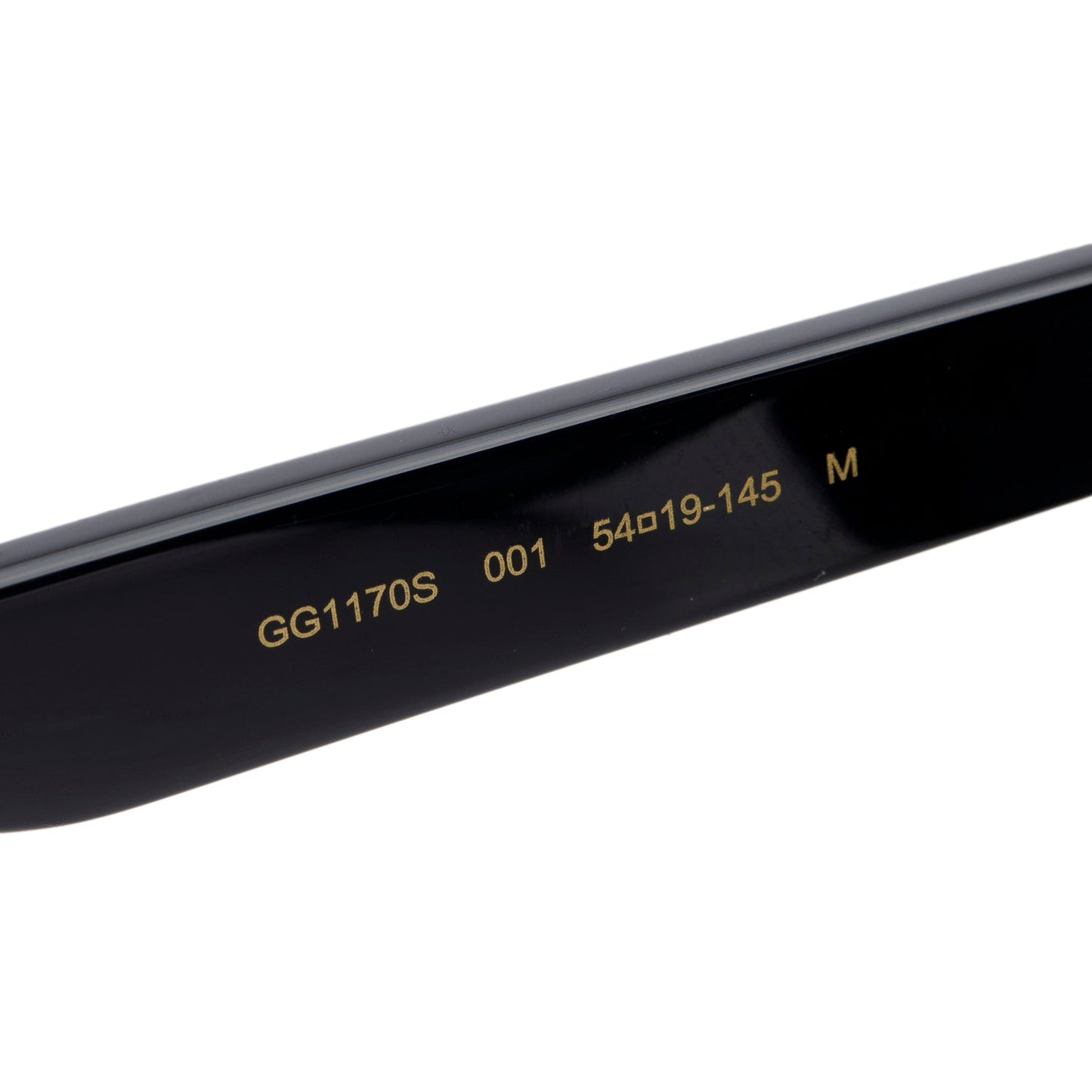 Gucci GG1170S Black Acetate Cat Eye Sunglasses
