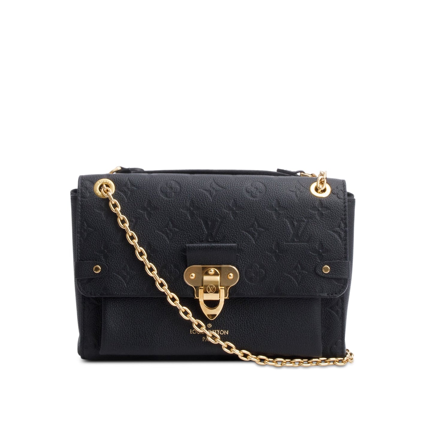 Louis Vuitton Black Monogram Empreinte Leather Vavin PM
