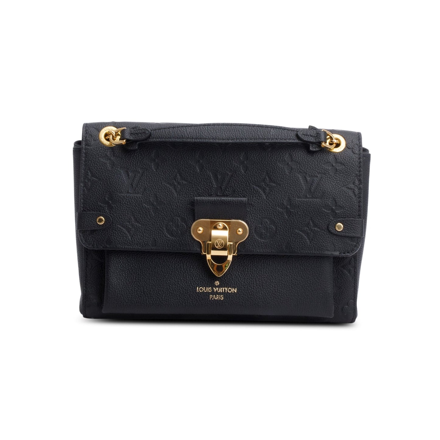 Louis Vuitton Black Monogram Empreinte Leather Vavin PM