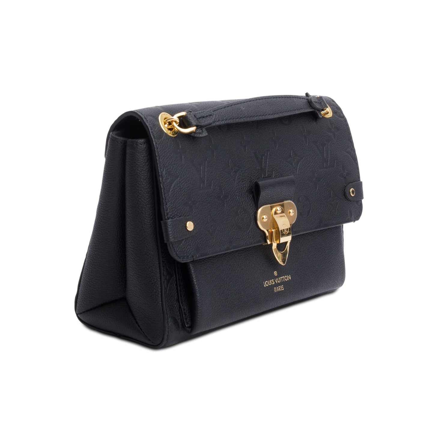 Louis Vuitton Black Monogram Empreinte Leather Vavin PM