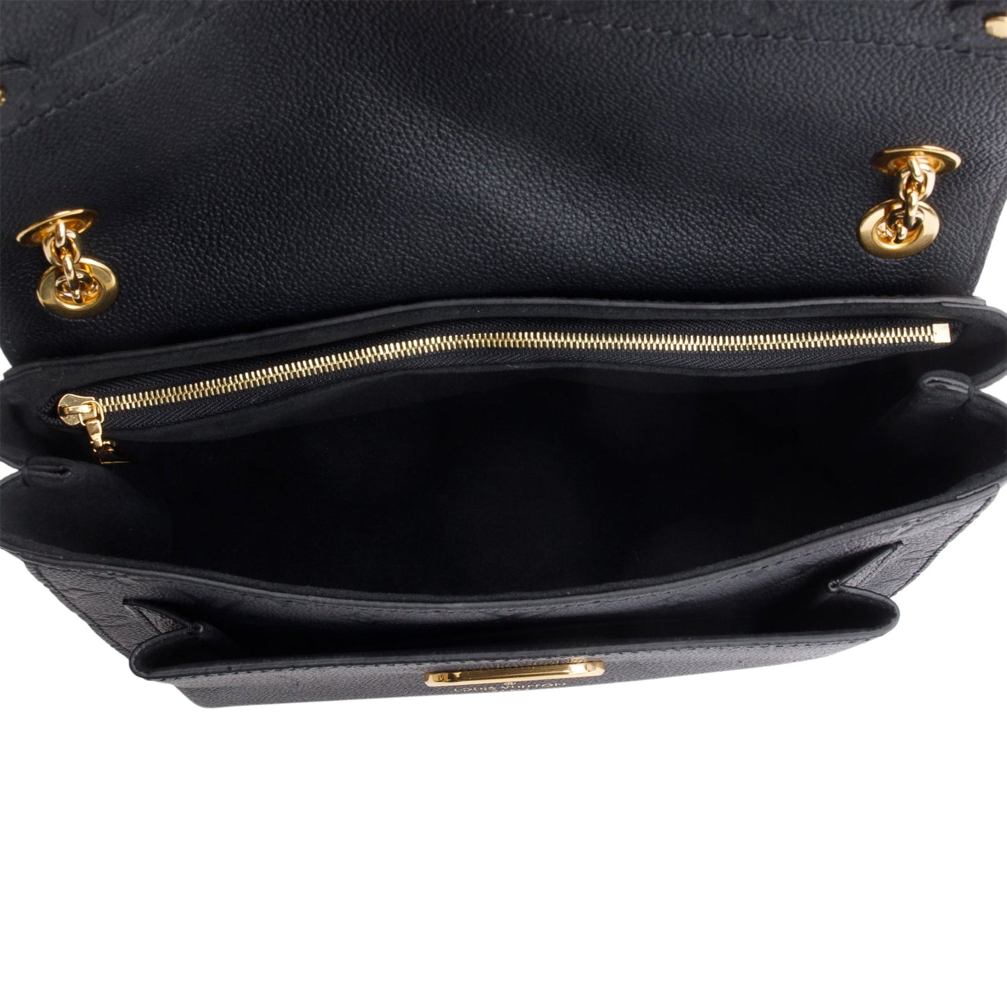 Louis Vuitton Black Monogram Empreinte Leather Vavin PM