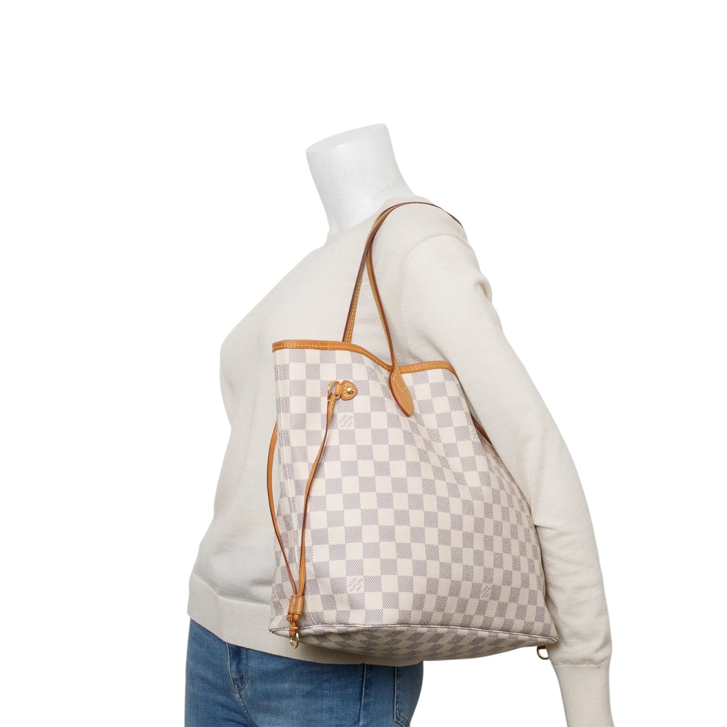 Louis Vuitton Damier Azur Neverfull MM