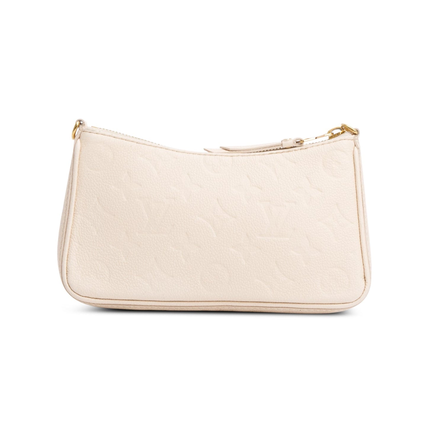 Louis Vuitton Cream Empreinte Easy Pouch On Strap Shoulder Bag