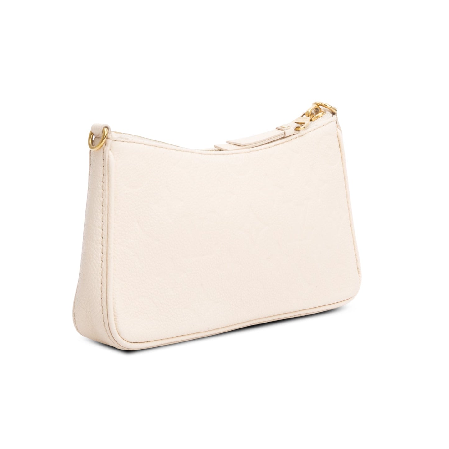 Louis Vuitton Cream Empreinte Easy Pouch On Strap Shoulder Bag