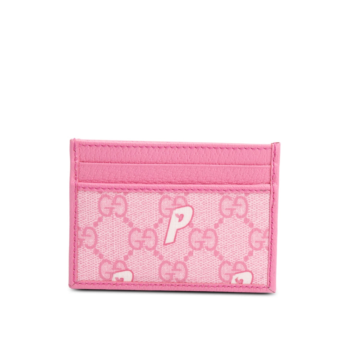 Gucci x Palace Pink GG-P Supreme Monogram Calfskin Card Holder