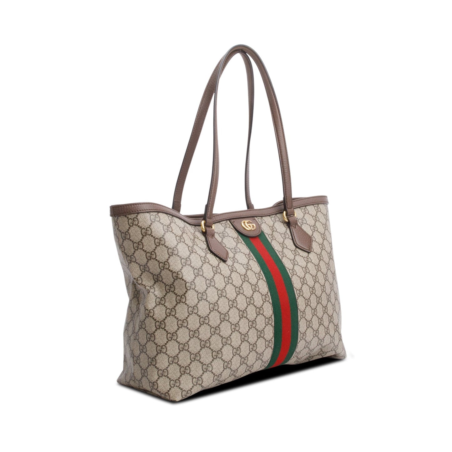 Gucci 2023 GG Supreme Monogram Large Ophidia Tote