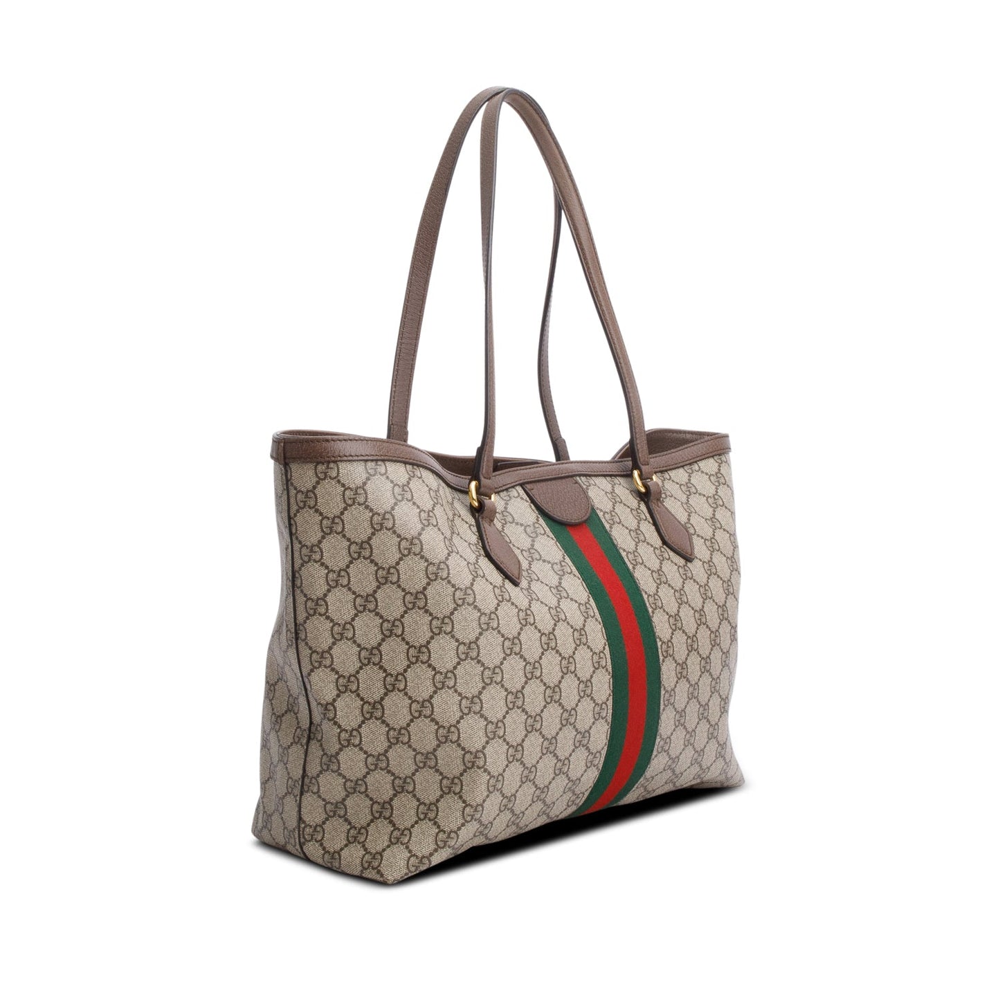 Gucci 2023 GG Supreme Monogram Large Ophidia Tote