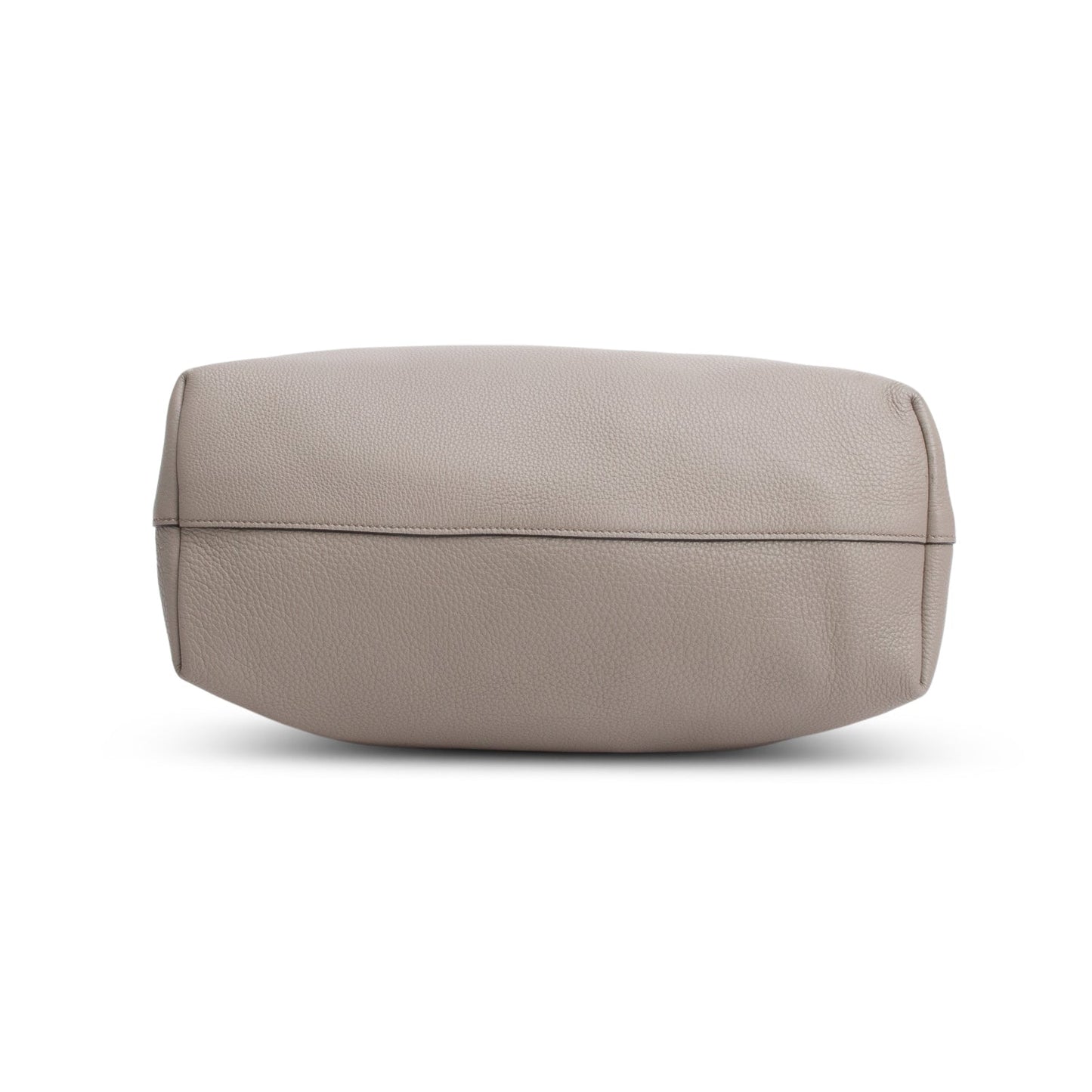 Prada Grey Vitello Phenix Convertible Shopper Tote