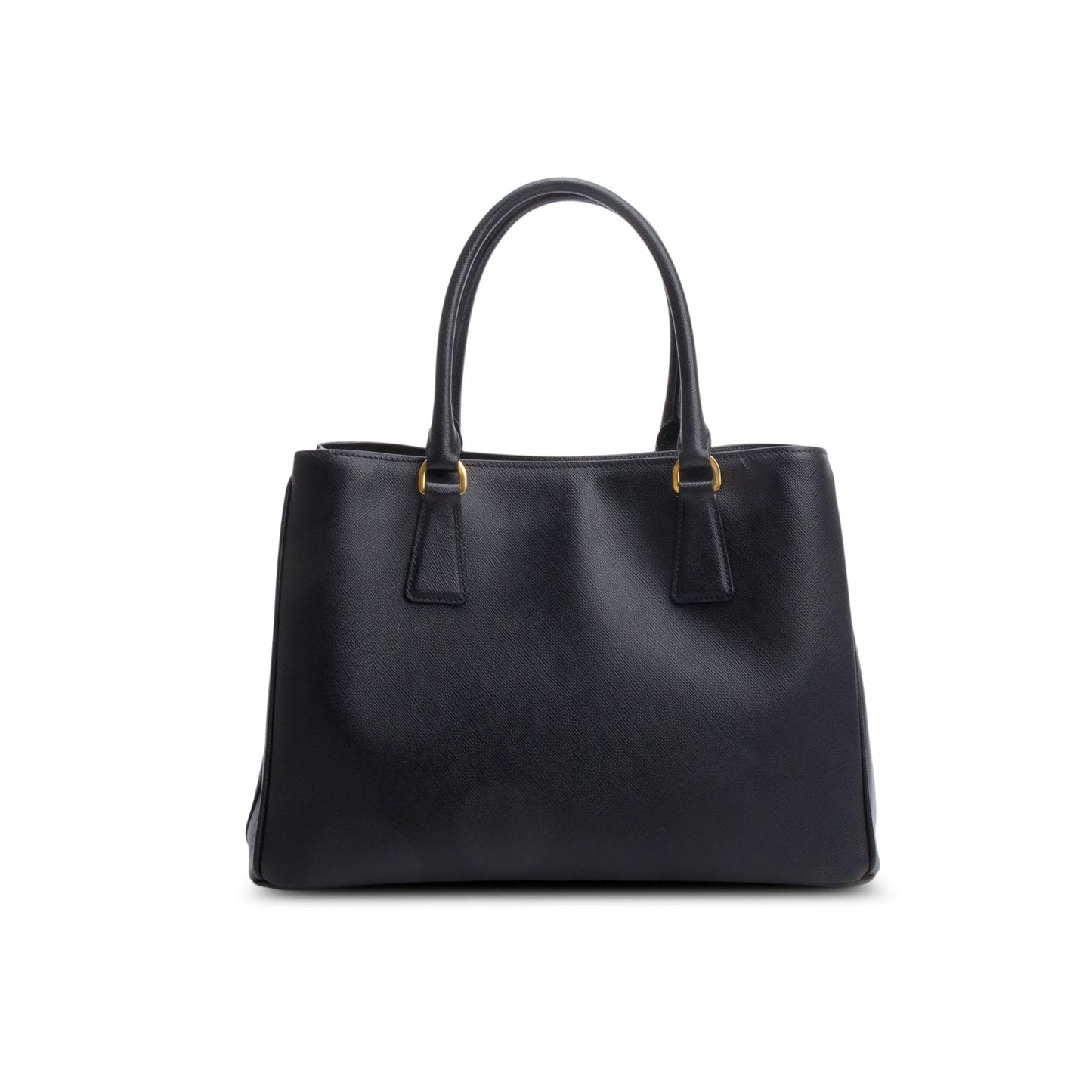 Prada Black Saffiano Lux Leather Medium Tote