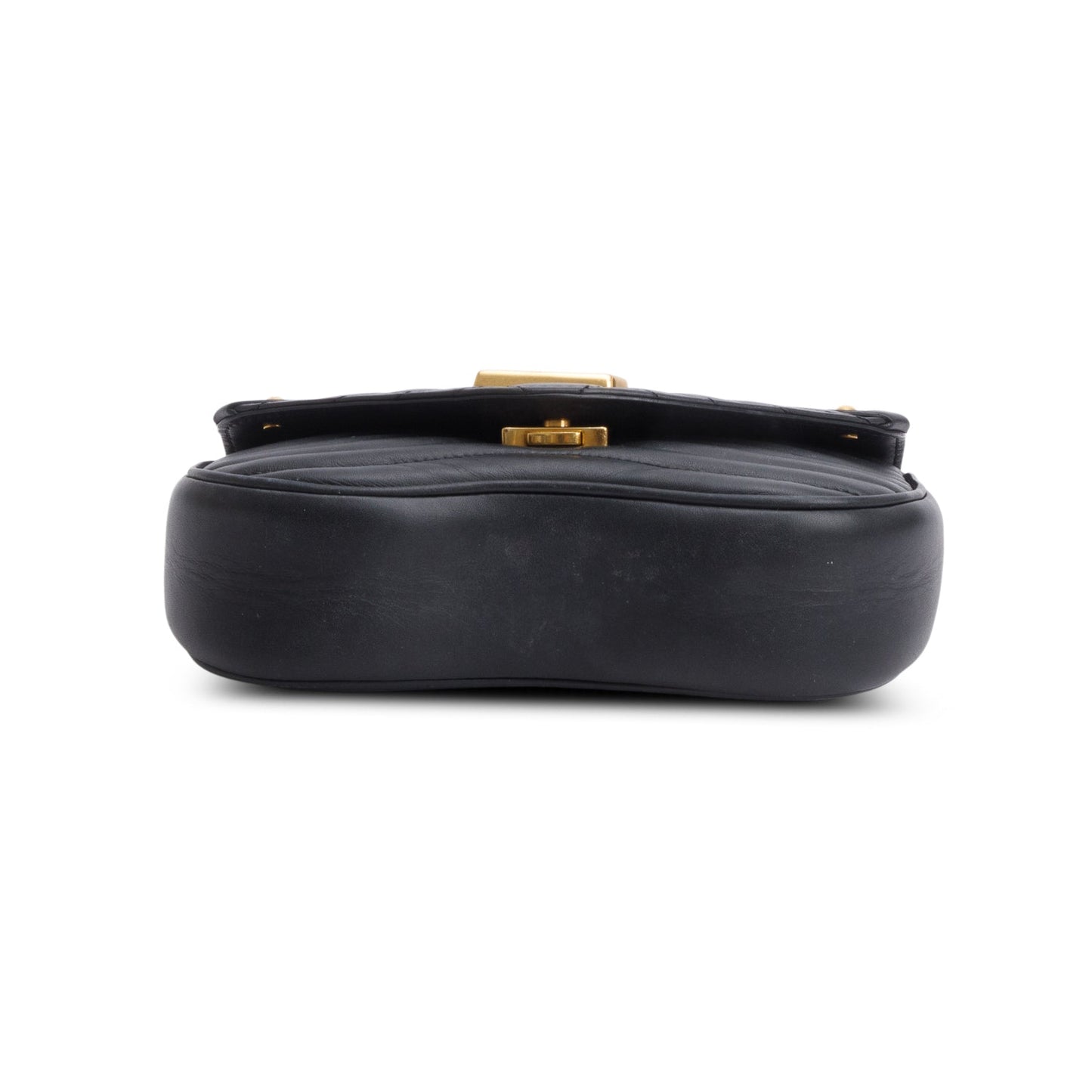 Louis Vuitton Black Calfskin New Wave Chain MM Bag