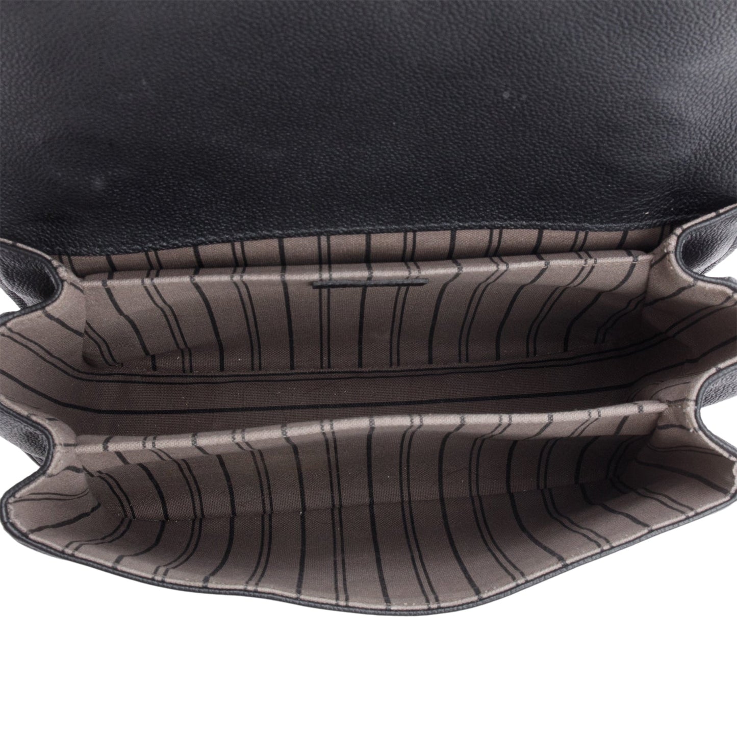Louis Vuitton Black Monogram Empreinte Leather Pochette Metis