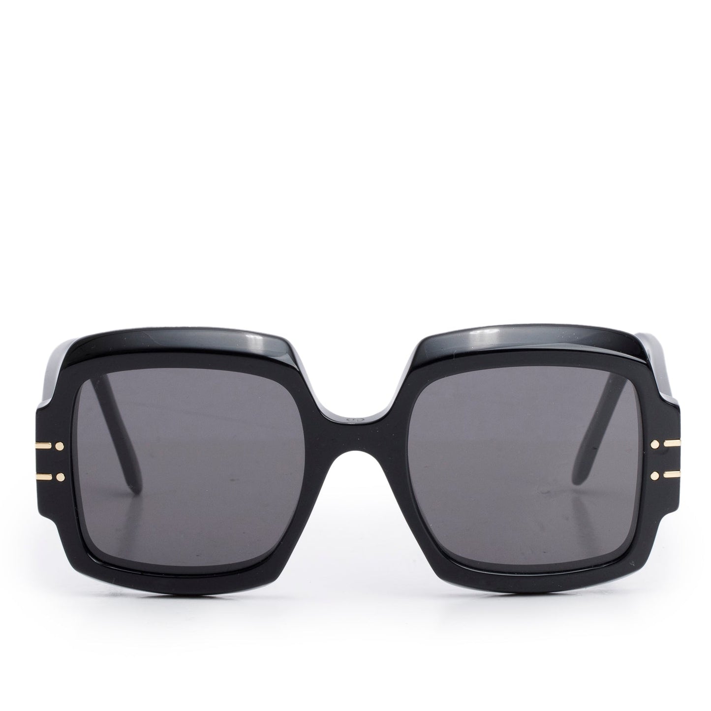 Christian Dior Black Acetate DiorSignature S1U Oversized Sunglasses