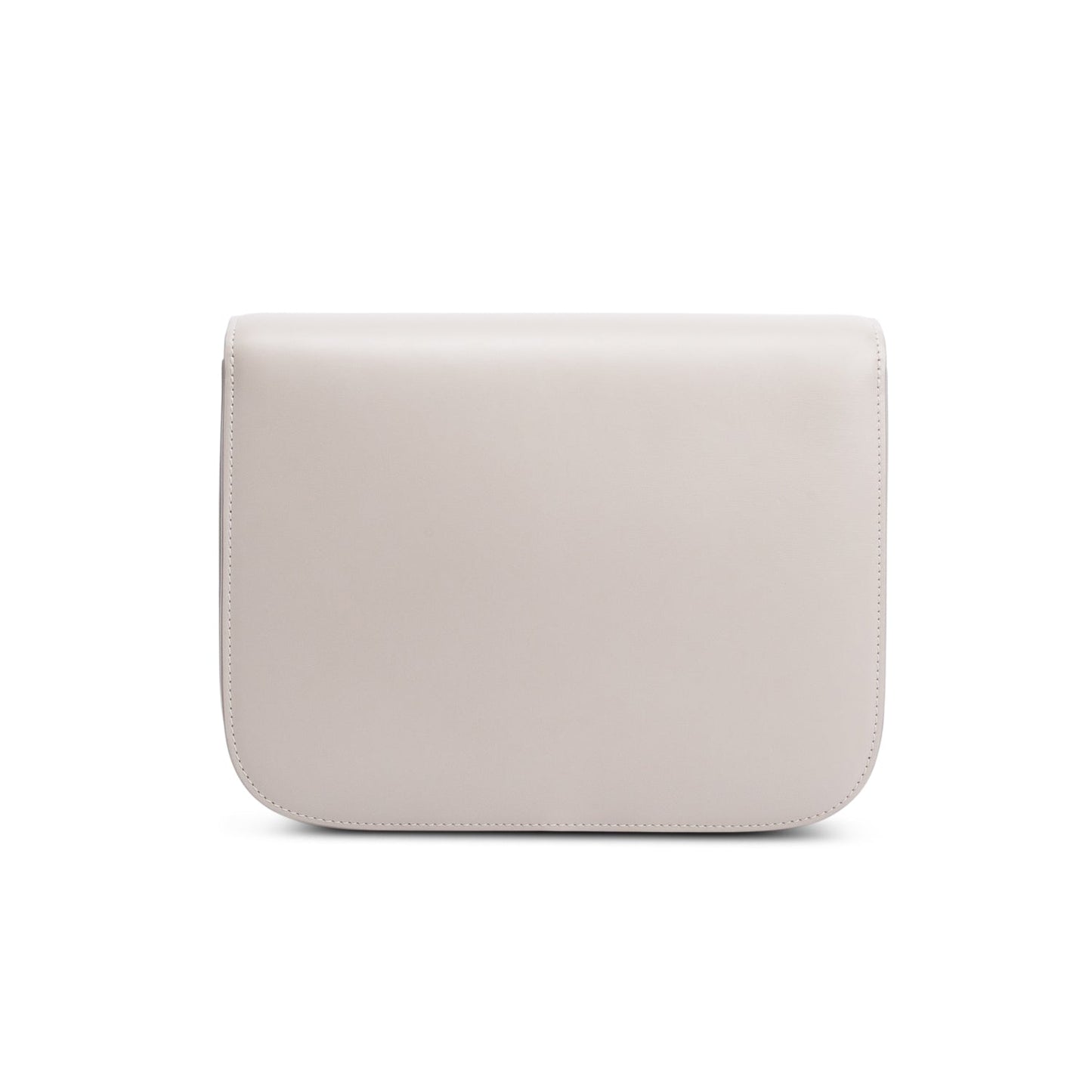 Celine Grey Calfskin Medium Classic Box Flap Bag