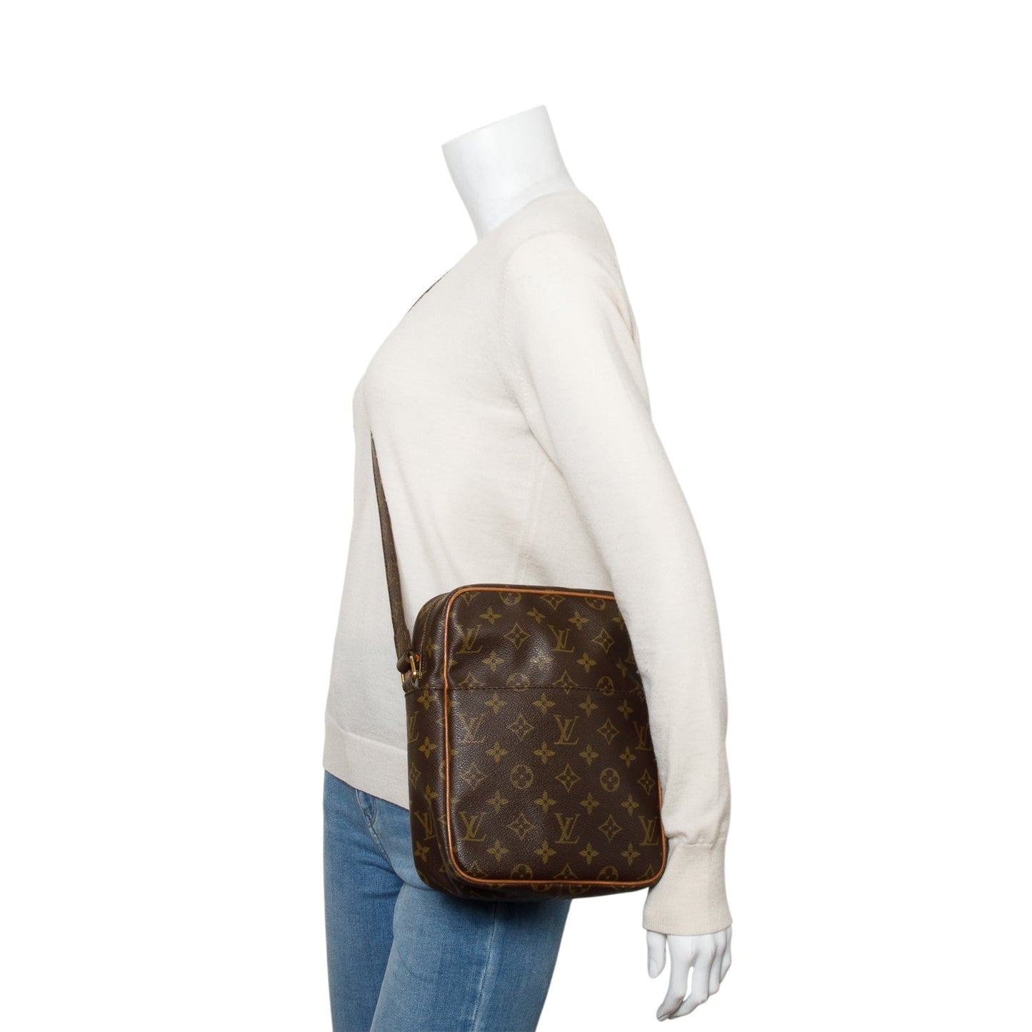 Louis Vuitton Vintage Monogram Marceau PM Crossbody Bag