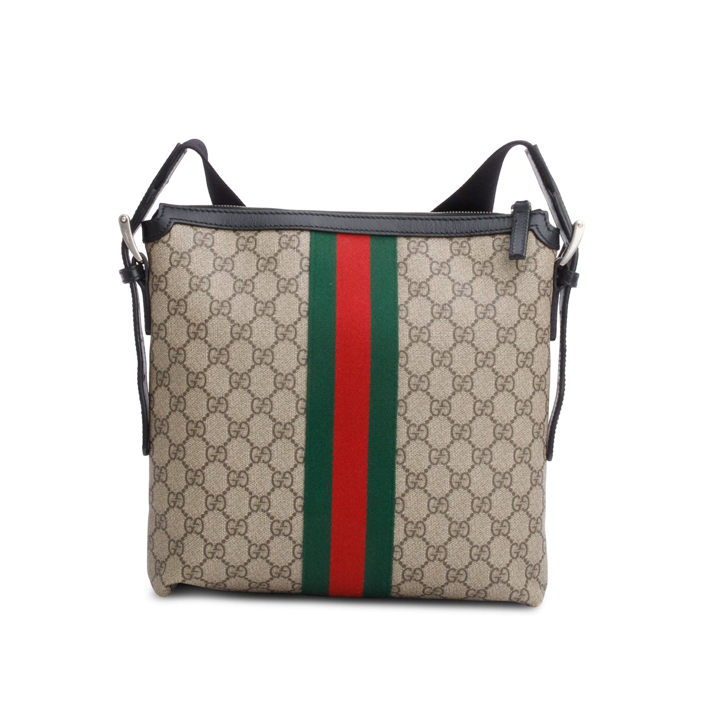 Gucci GG Supreme Canvas Web Messenger Bag