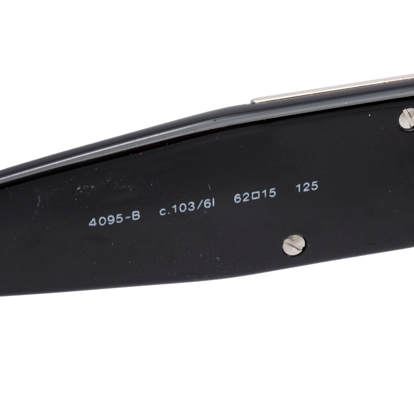Chanel 4095-5 Crystal CC Logo Shield Sunglasses