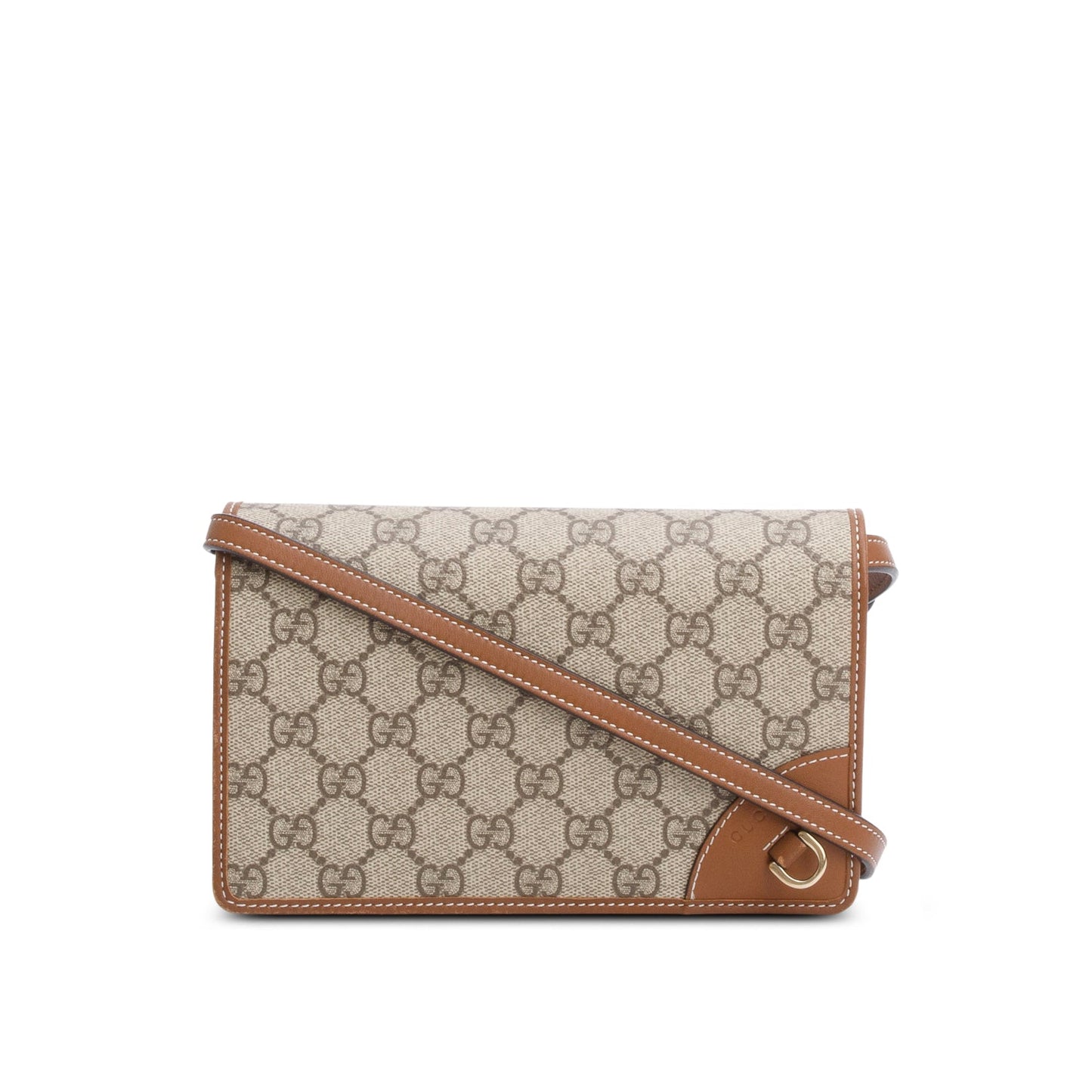 Gucci Brown GG Emblem Wallet