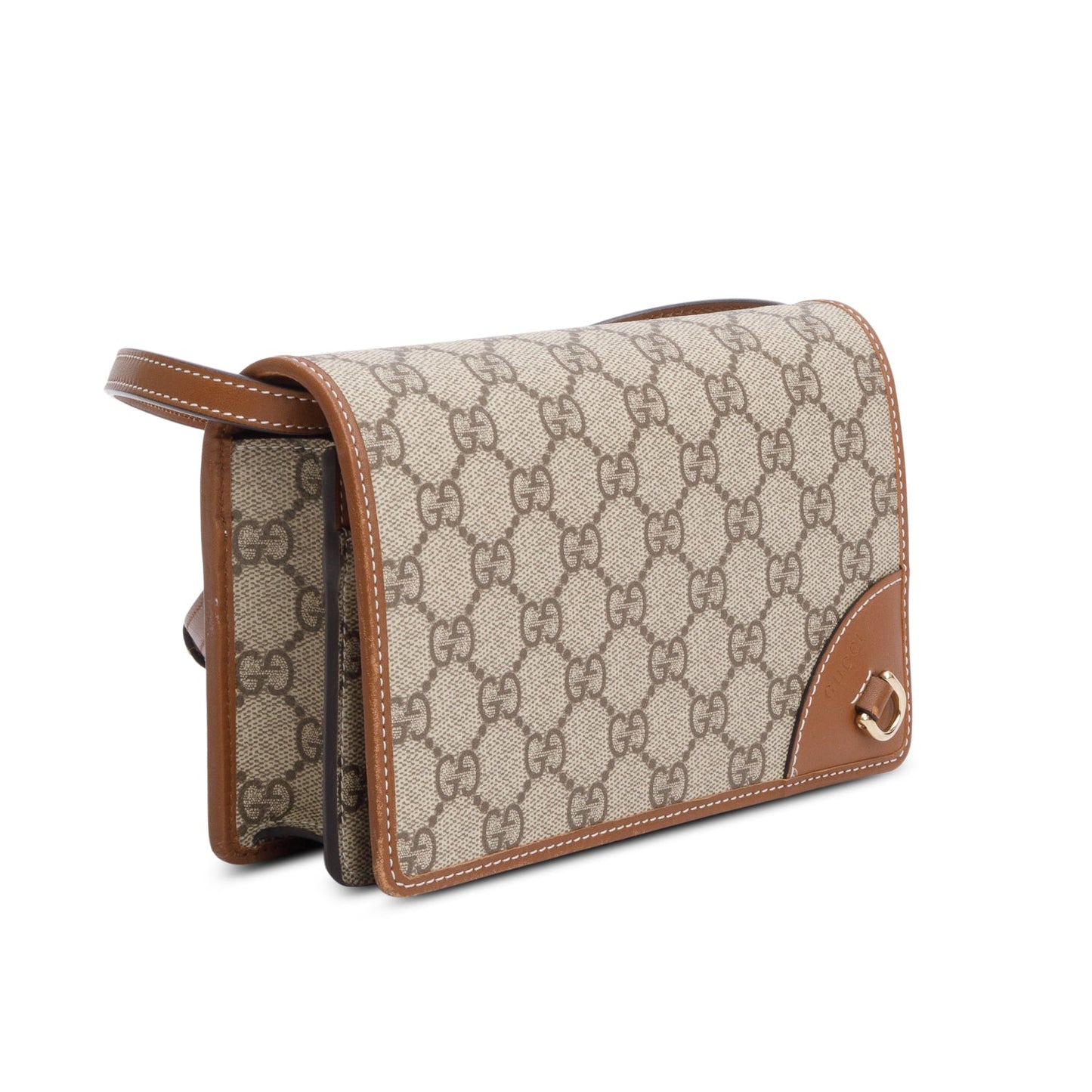 Gucci Brown GG Emblem Wallet