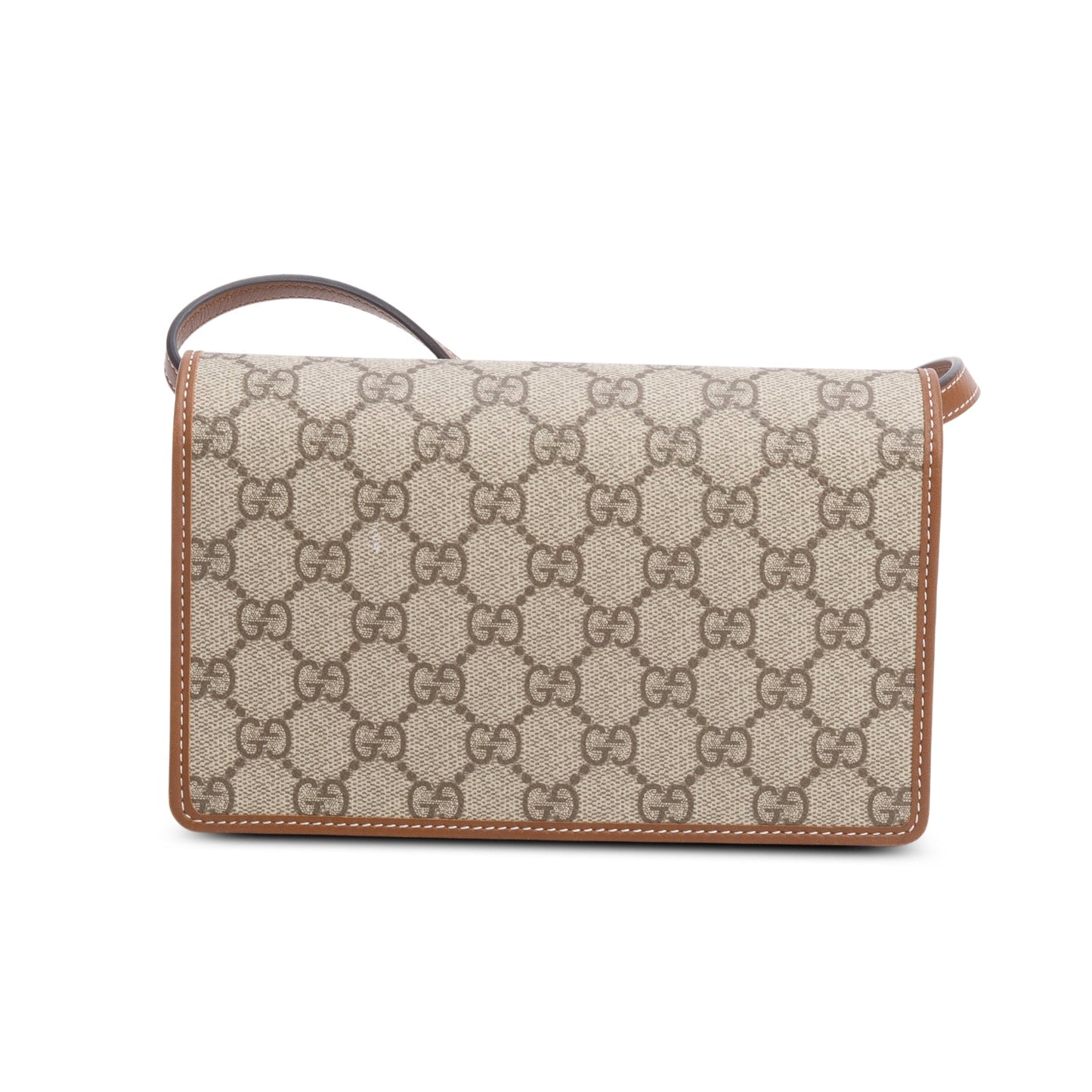 Gucci Brown GG Emblem Wallet