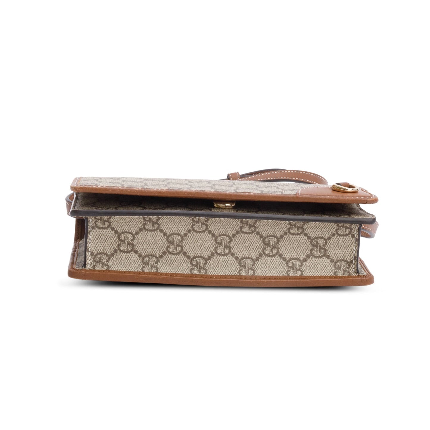 Gucci Brown GG Emblem Wallet