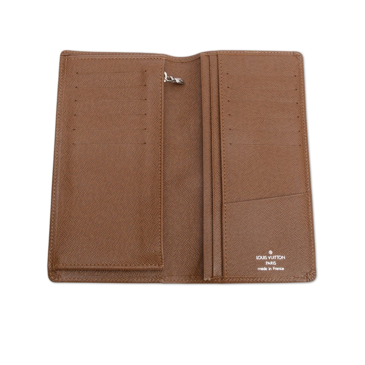 Louis Vuitton Brown Taiga Leather Brazza Wallet