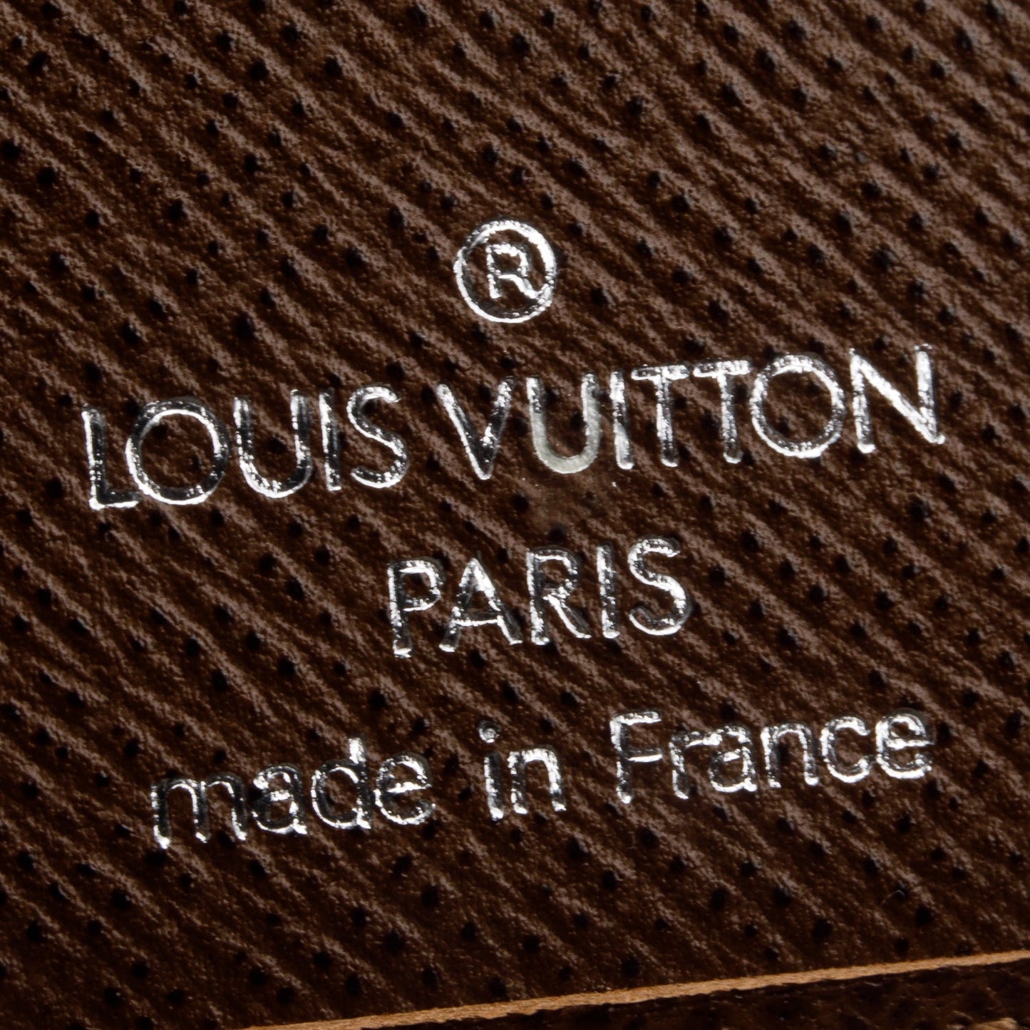 Louis Vuitton Brown Taiga Leather Brazza Wallet