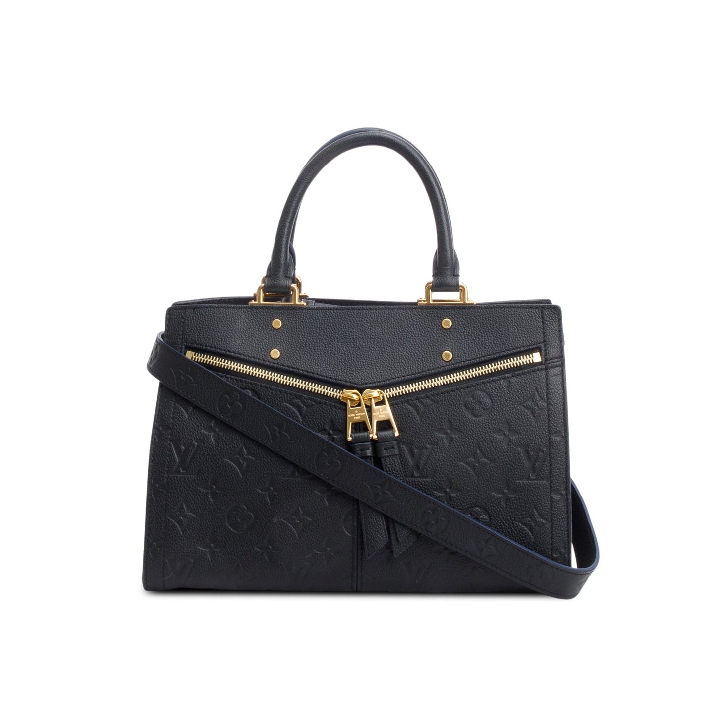 Louis Vuitton Navy Leather Empreinte Sully PM