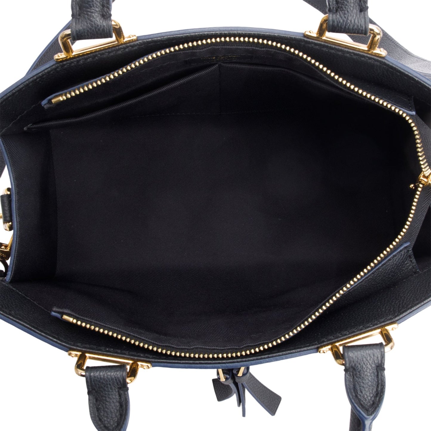 Louis Vuitton Navy Leather Empreinte Sully PM