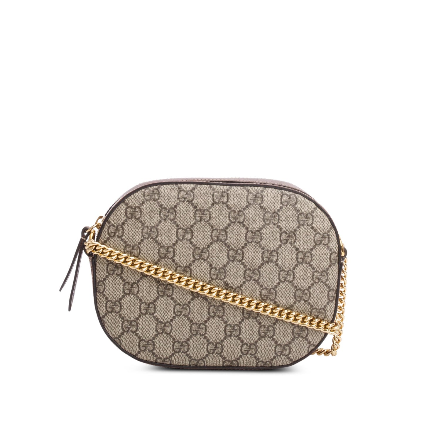 Gucci GG Supreme Bree Chain Crossbody Bag