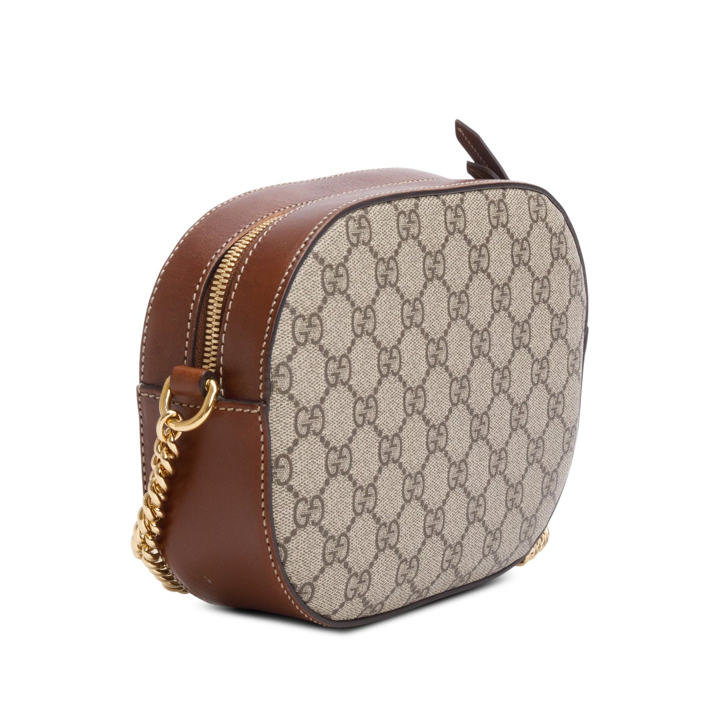 Gucci GG Supreme Bree Chain Crossbody Bag