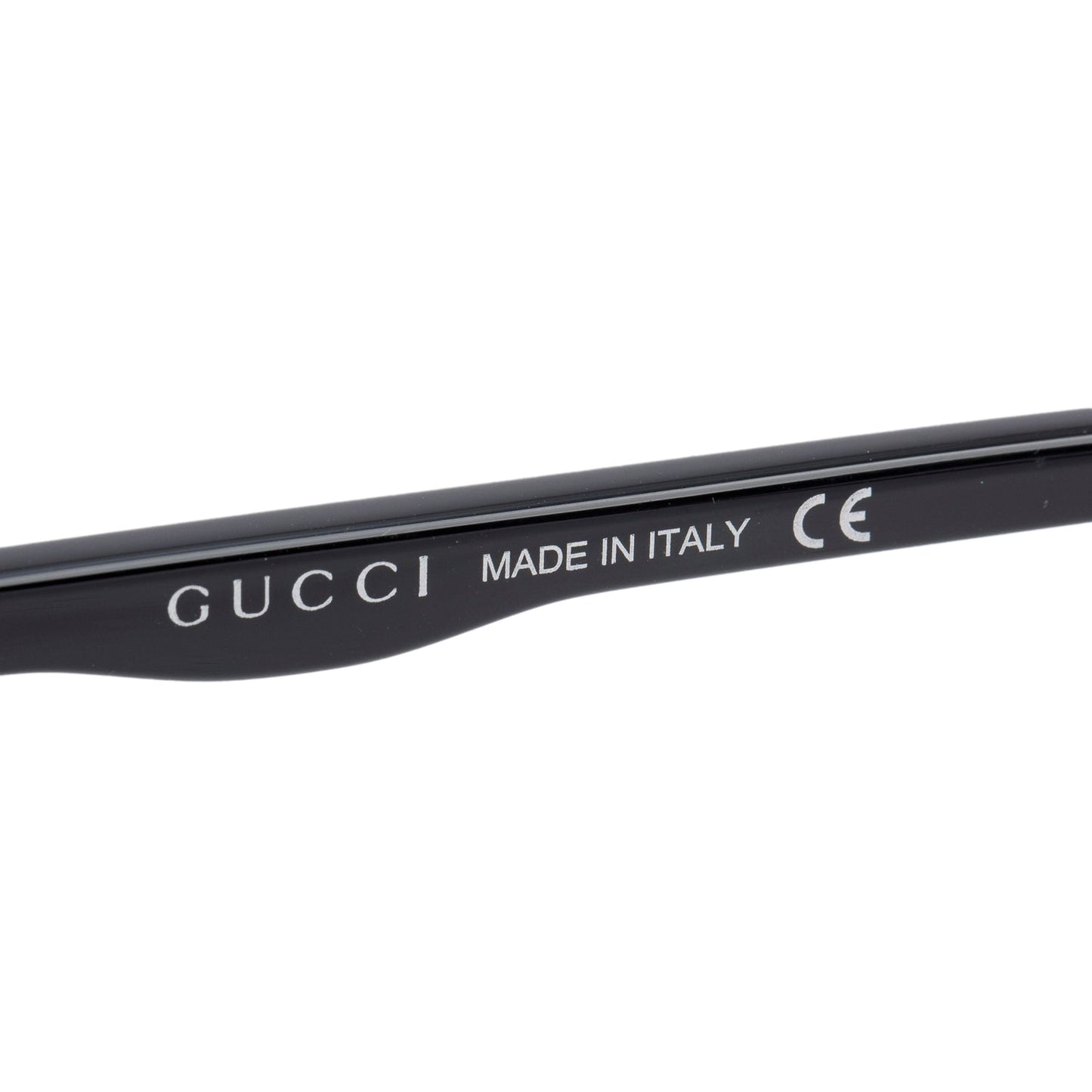 Gucci GG0257SA Black Acetate Oversized Round Sunglasses