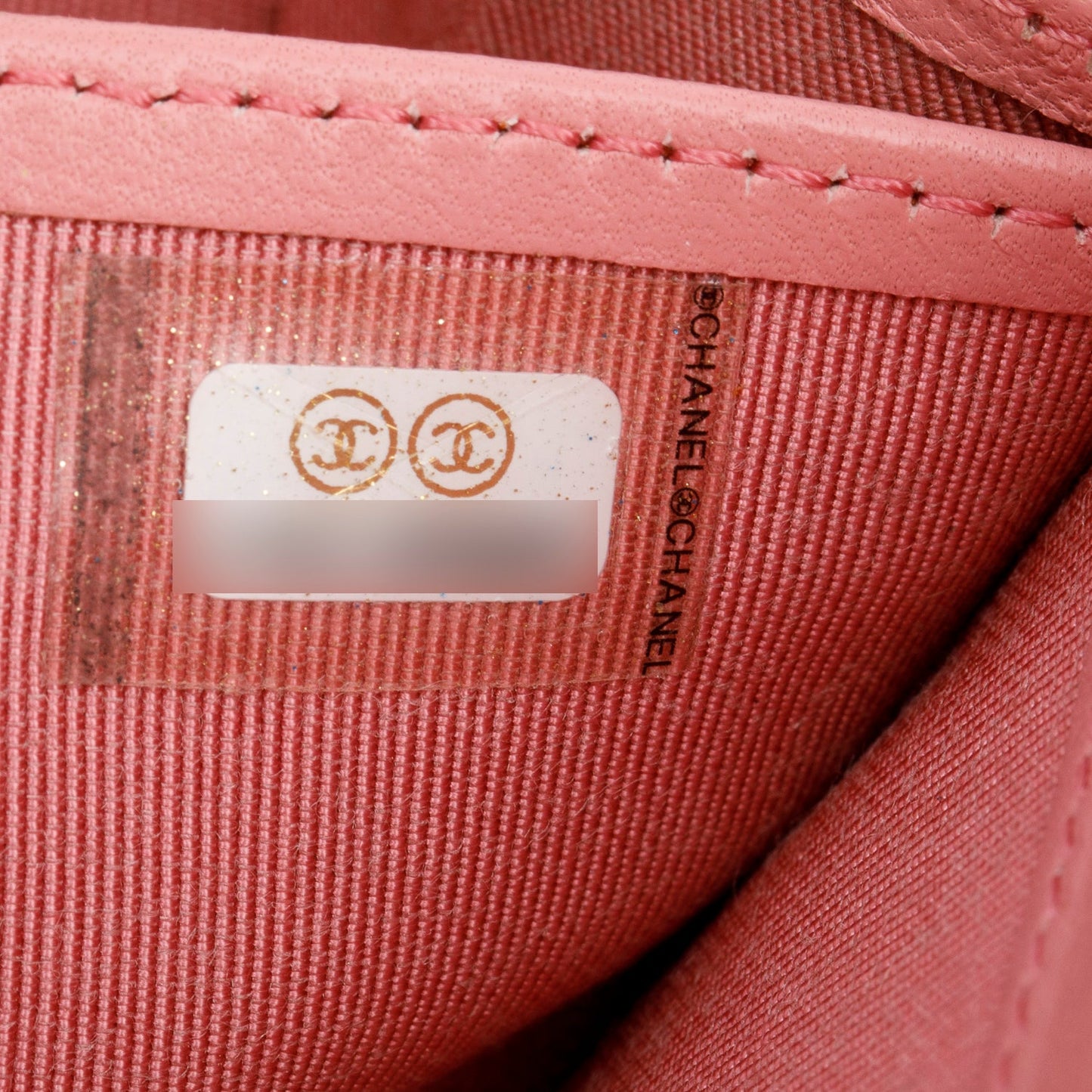 Chanel Pink Lambskin Leather Classic Long Zipped Wallet