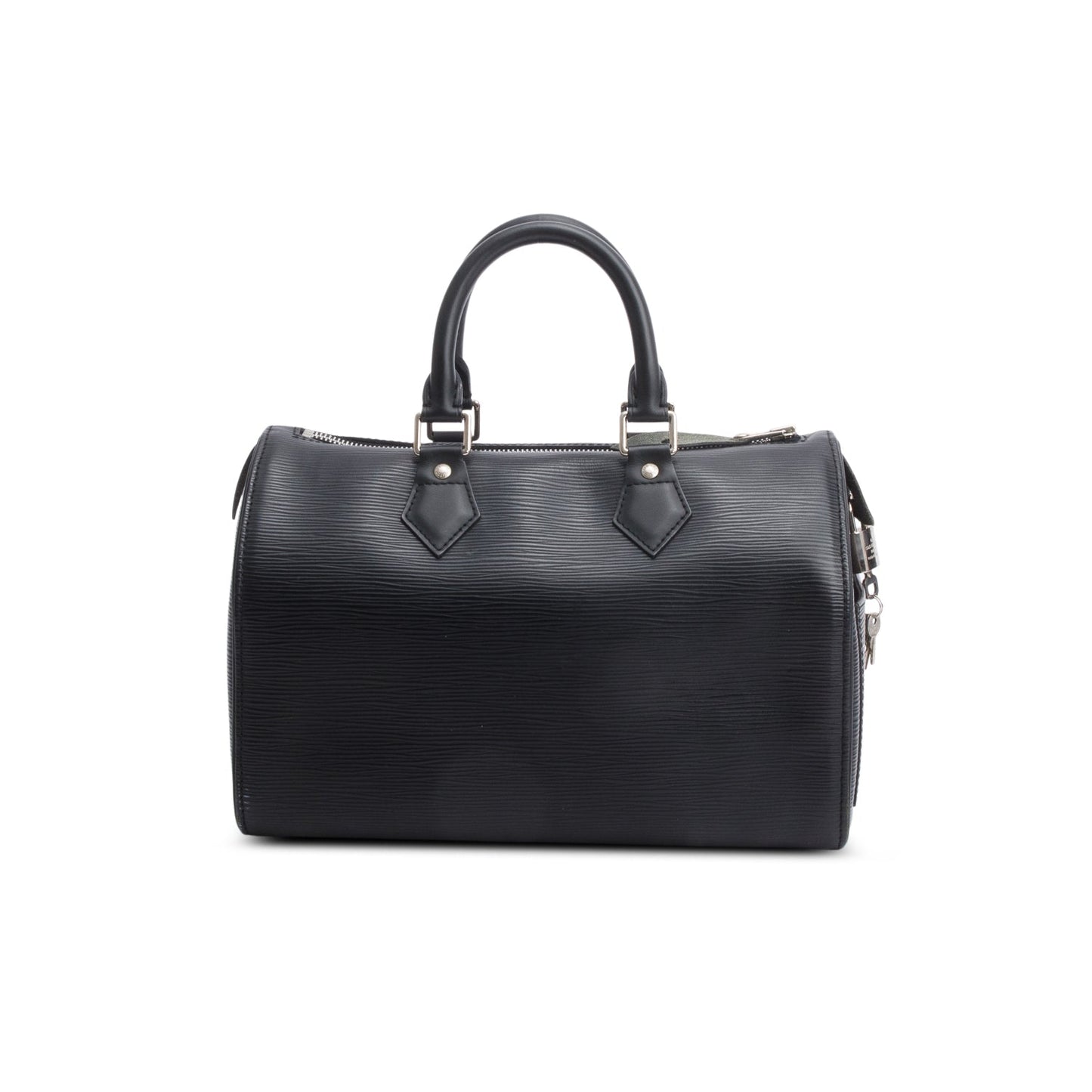 Louis Vuitton Black Epi Leather Speedy 25