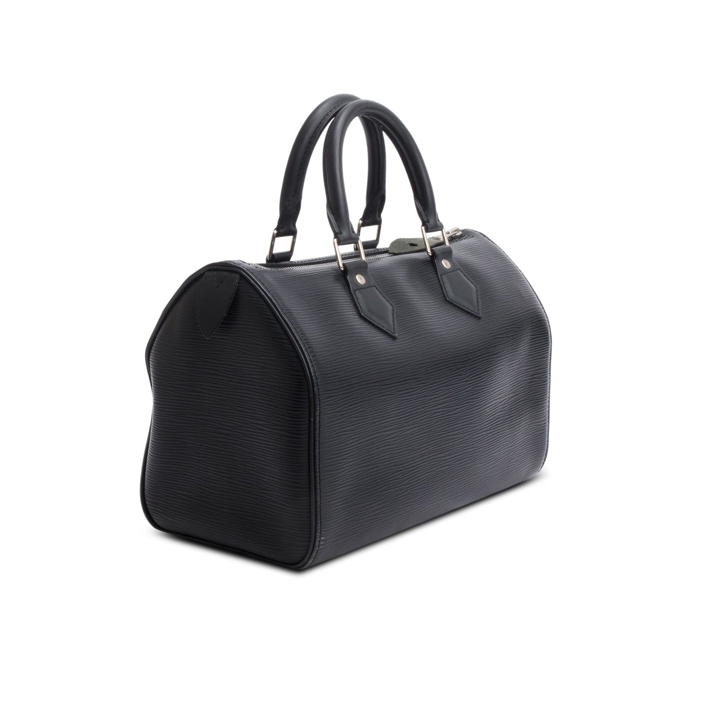 Louis Vuitton Black Epi Leather Speedy 25