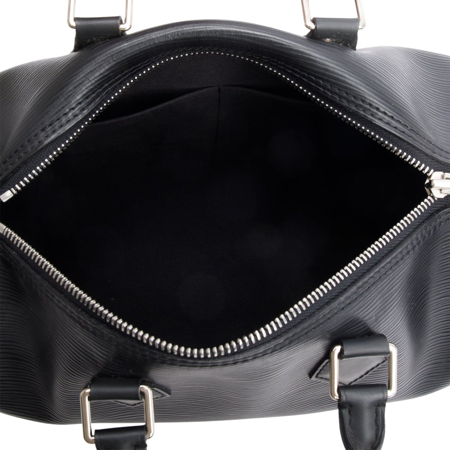 Louis Vuitton Black Epi Leather Speedy 25