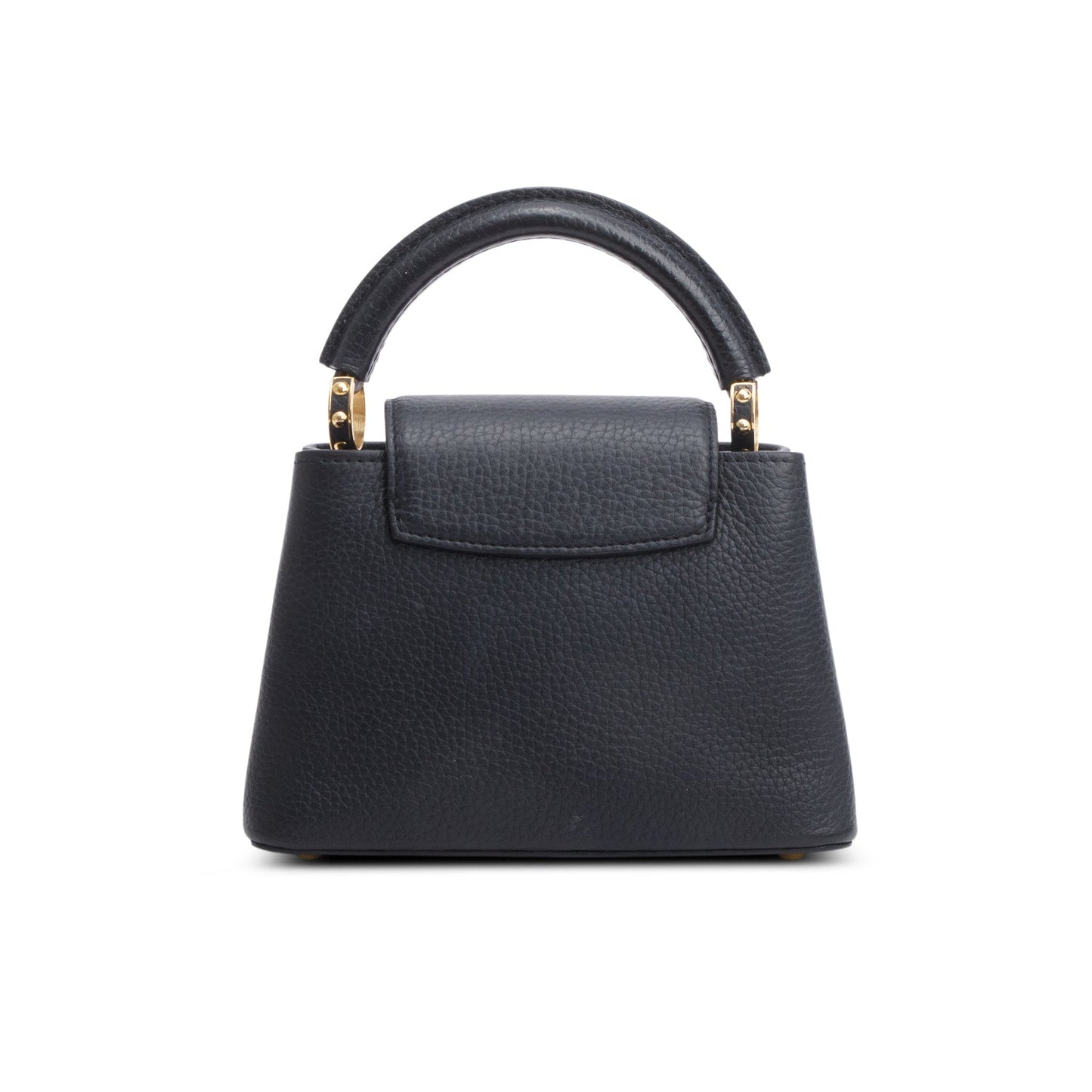 Louis Vuitton Black Taurillon Leather Mini Capucines