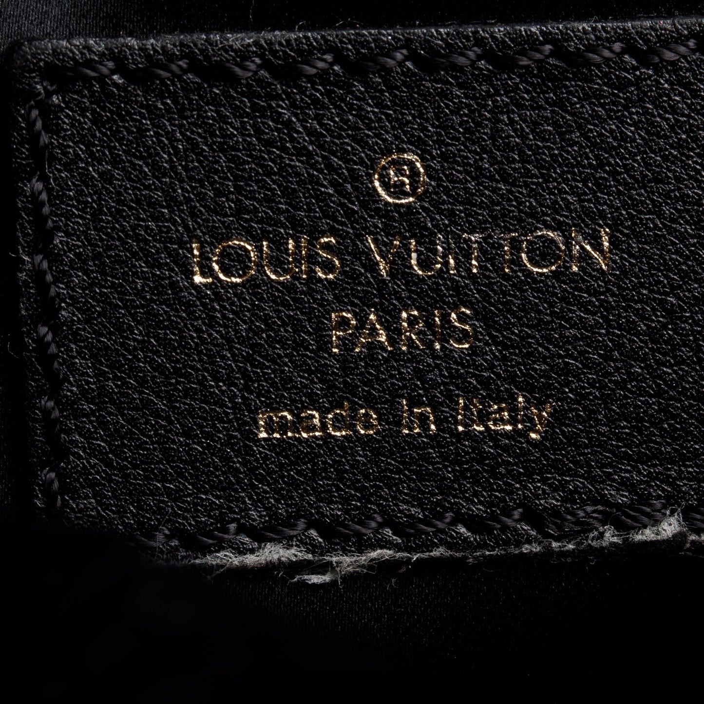 Louis Vuitton Black Monogram Velvet Kali Clutch