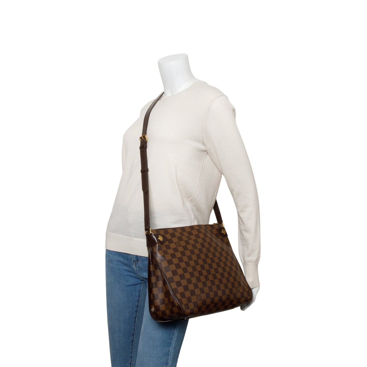 Louis Vuitton Damier Ebene Duomo Messenger Bag