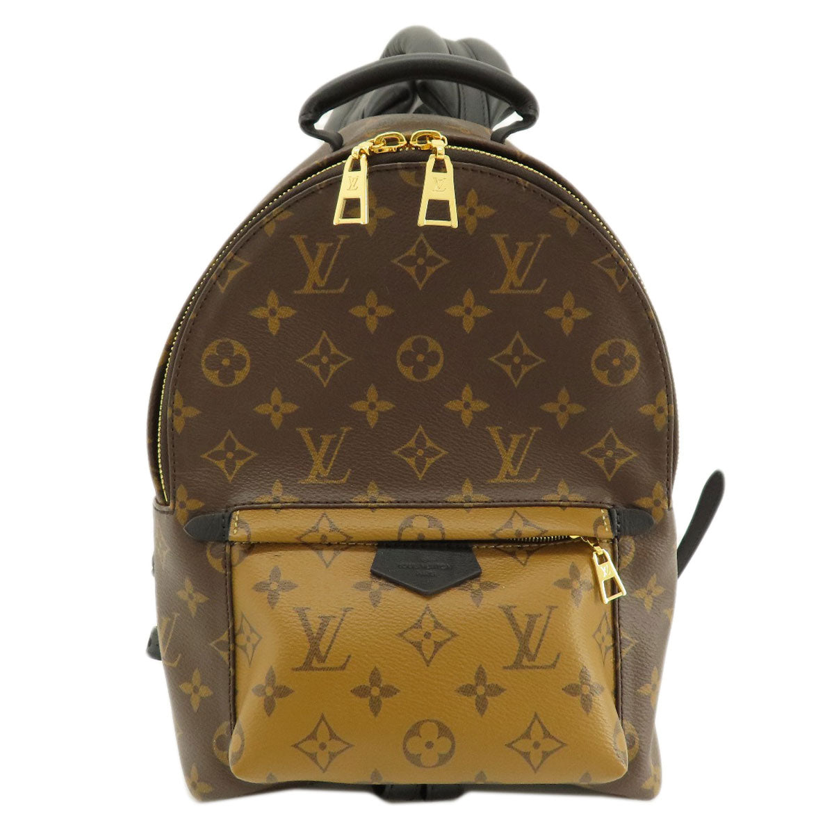 LOUIS VUITTON Backpack M44870 Monogram Canvas , Monogram Reverse Brown Palm Springs Backpack PM Monogram Women