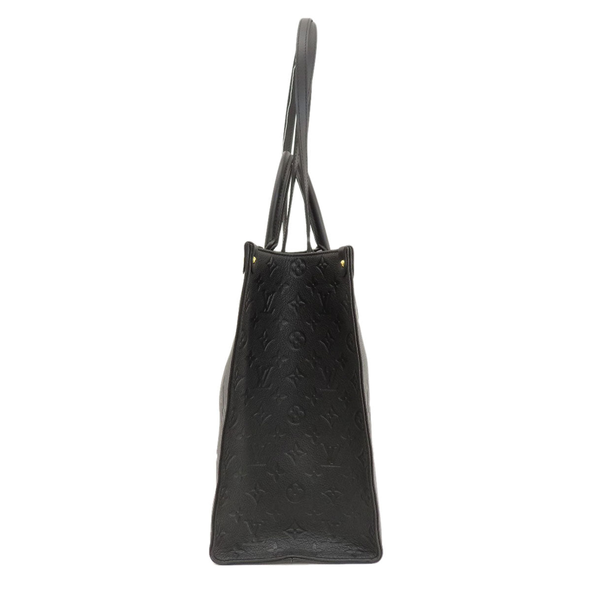 LOUIS VUITTON Tote Bag M44925 Ann Platt black On the Go GM Noir