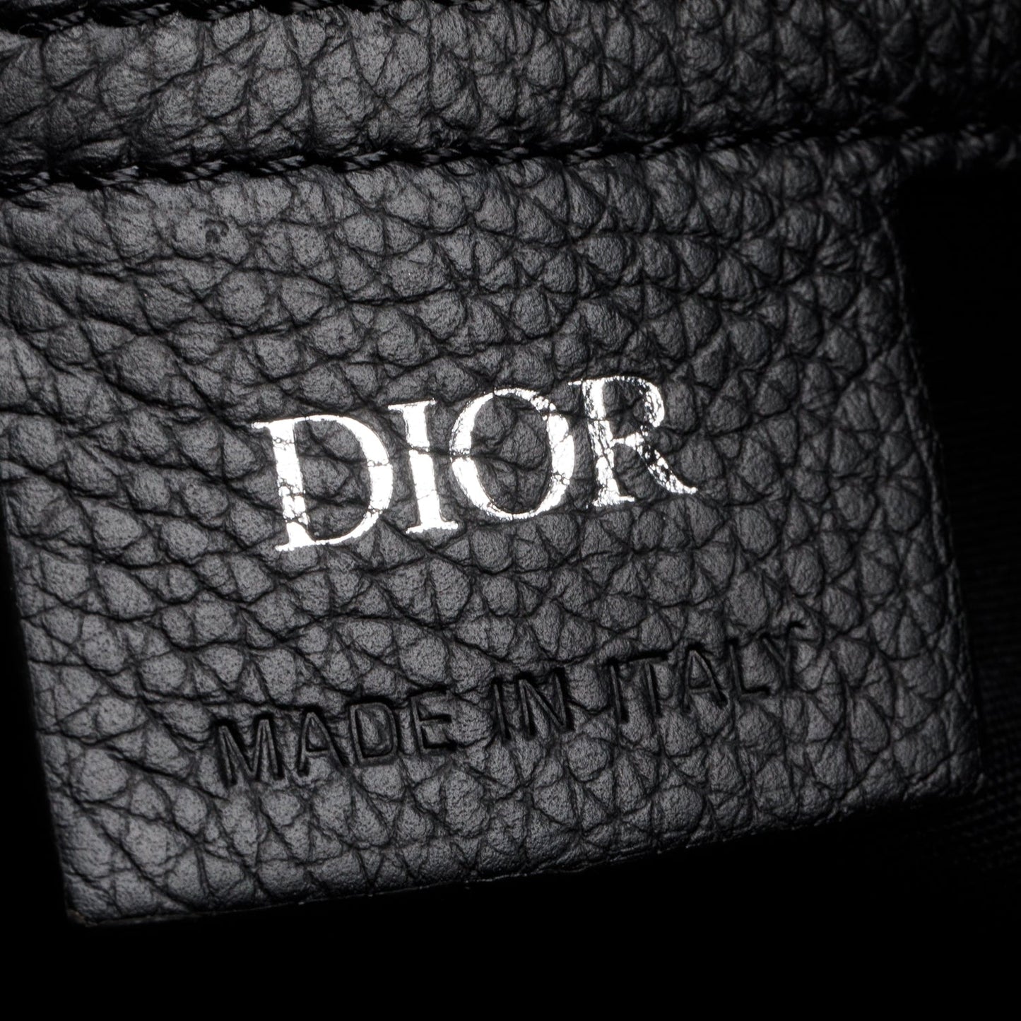Christian Dior 2022 Black Oblique Lingot 50 Duffel Bag